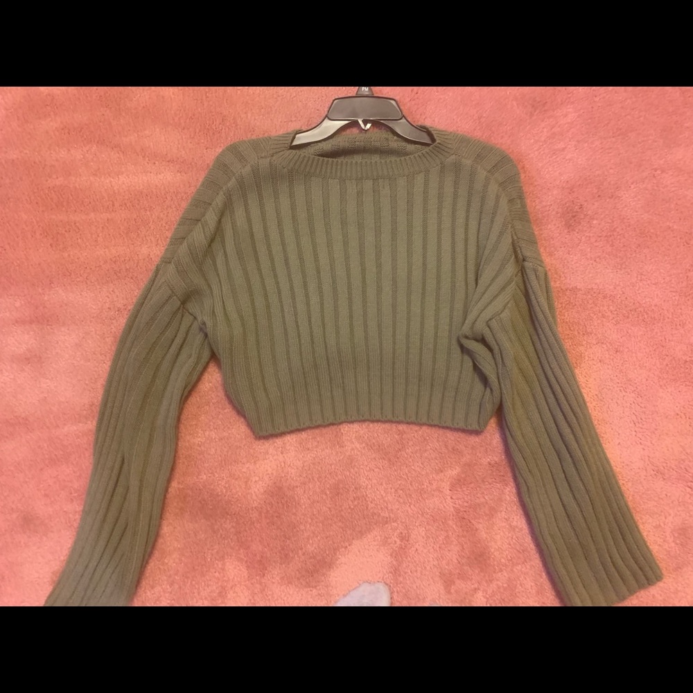 American Eagle cropped sweater